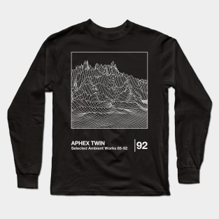 Selected Ambient Works / Minimalist Style Graphic Design Long Sleeve T-Shirt